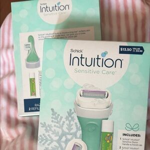 Schick Intuition Sensitive Care Razor - Mint Green